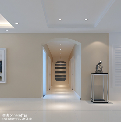 現代家庭過道吊頂裝修設計效果圖賞析 打造時尚室內空間的點睛之筆