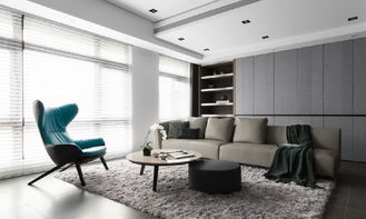 春日圓舞曲 117㎡現代簡約三居室實景全案賞析